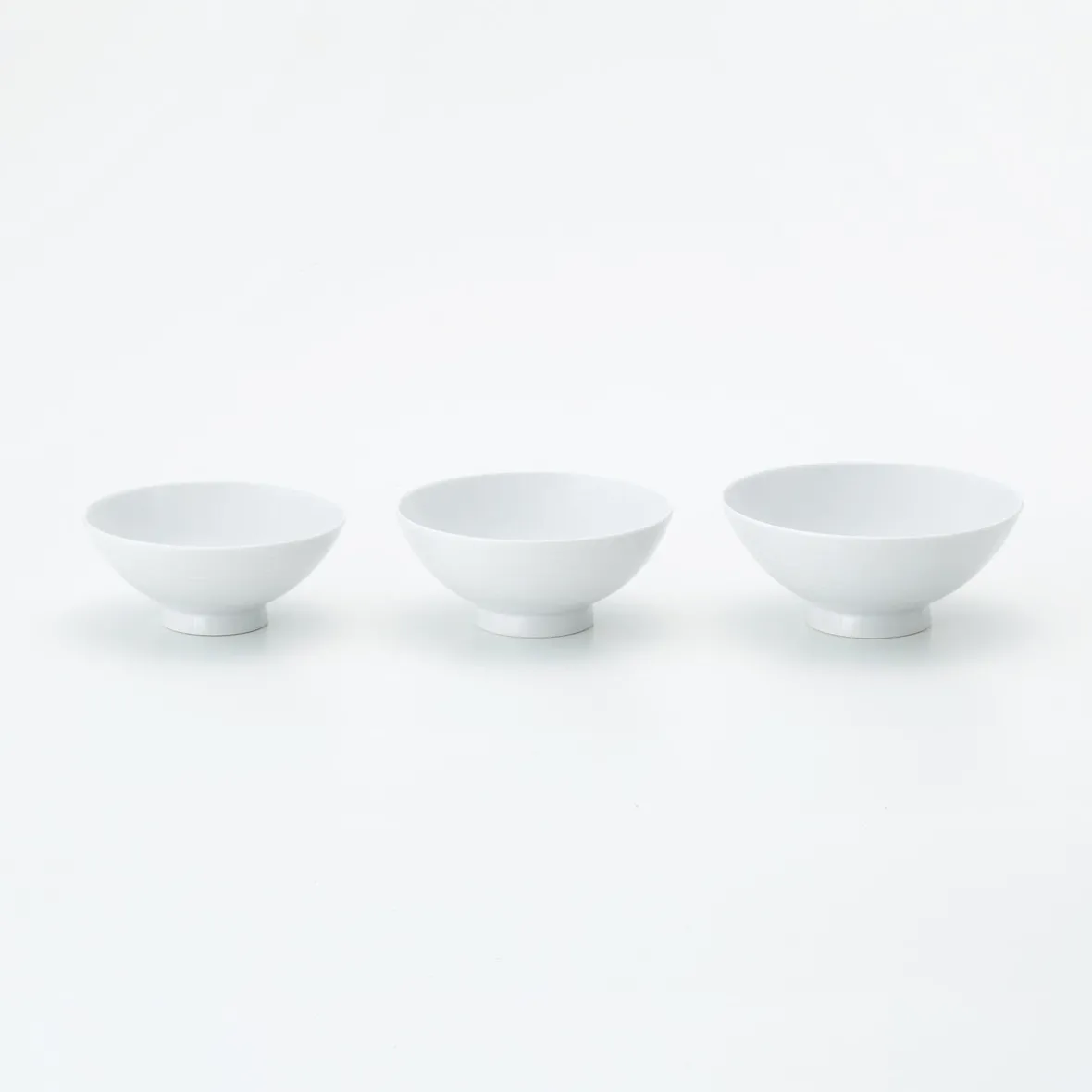 Sale Muji Cuenco de porcelana blanca para el arroz