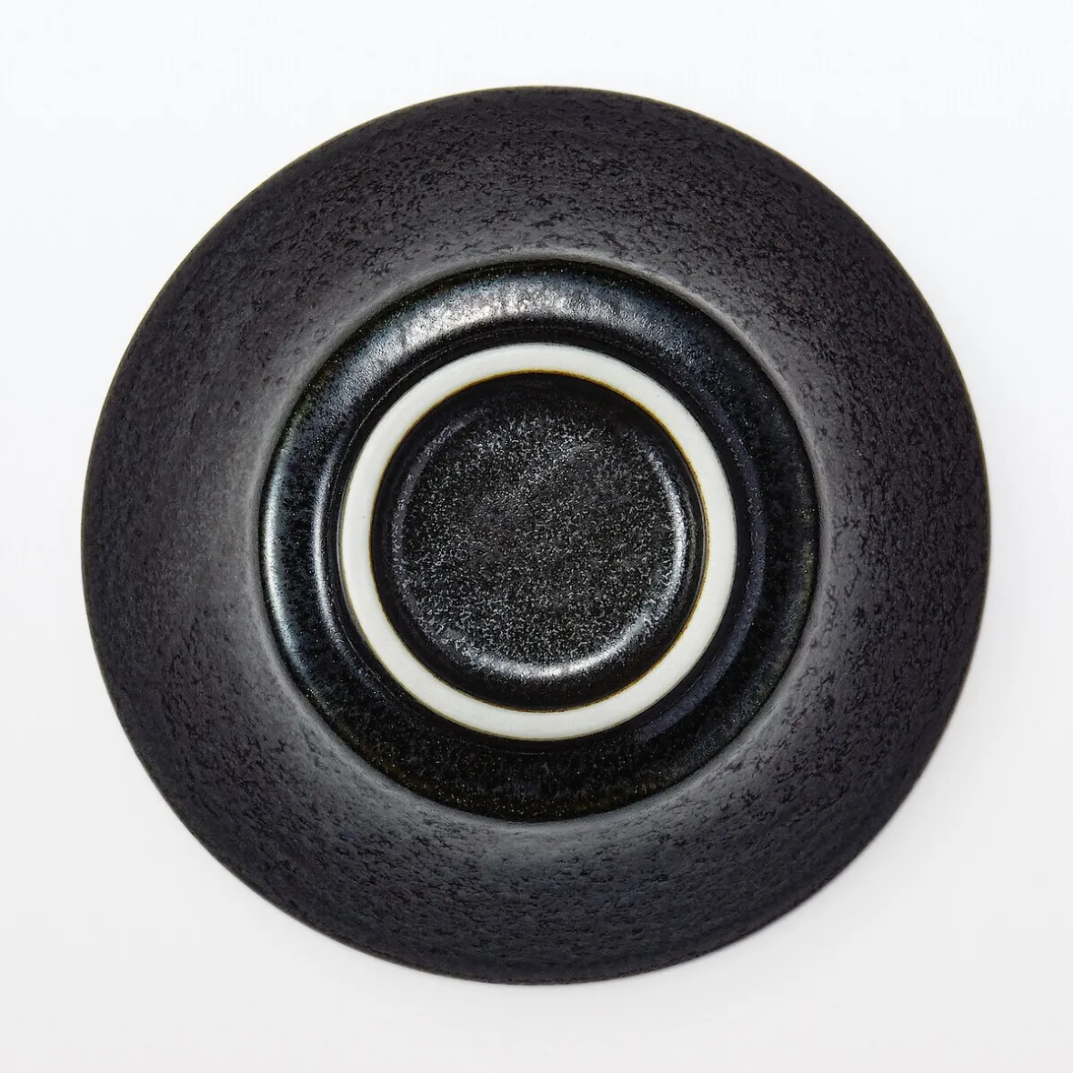 Best Muji Cuenco para arroz de cerámica Mino ‐ Esmalte negro