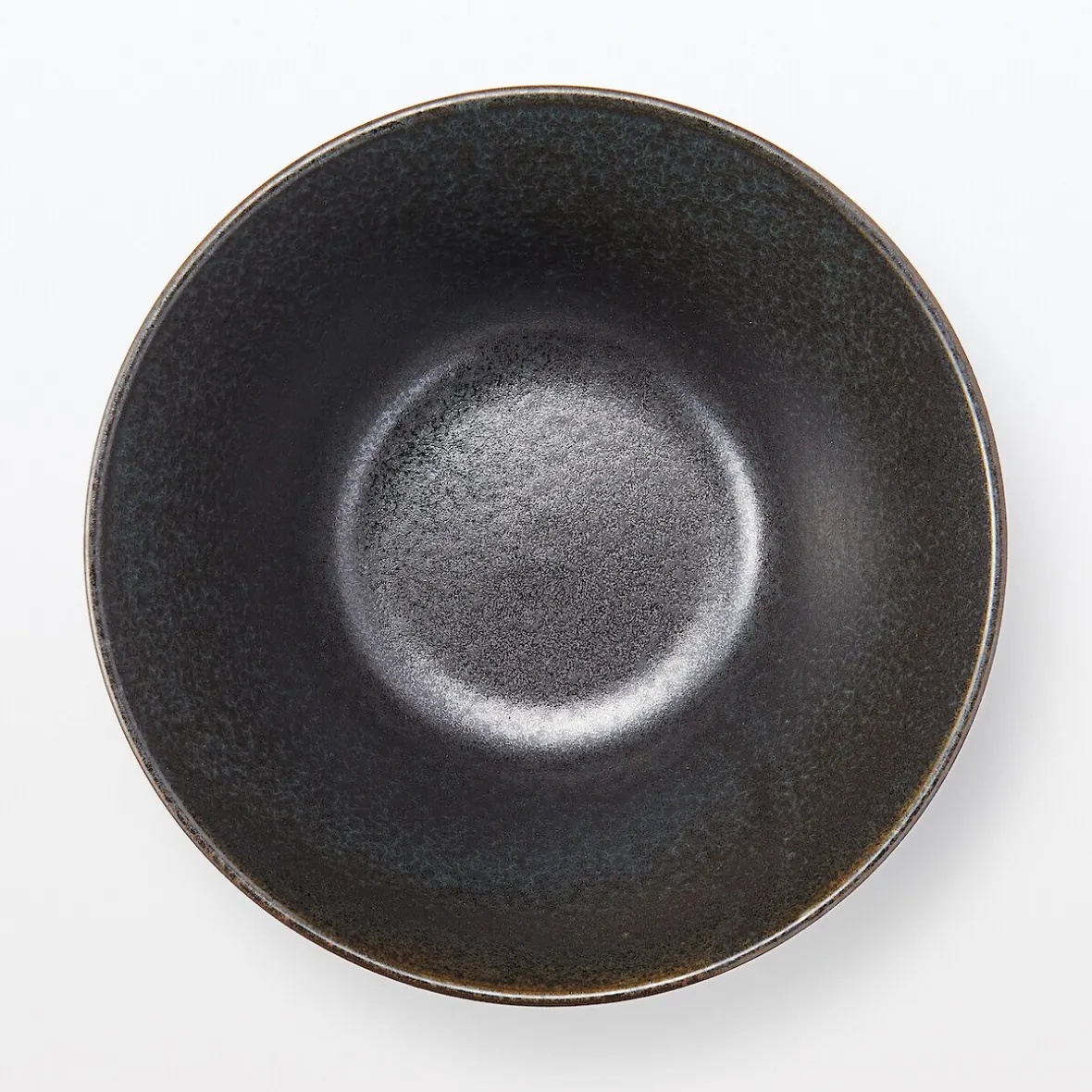 Best Muji Cuenco para noodles de de cerámica Mino ‐ Esmalte negro