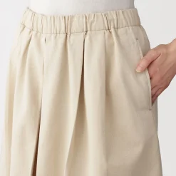 Sale Muji Culottes ligeros de sagra y mezcla de kapok para mujer