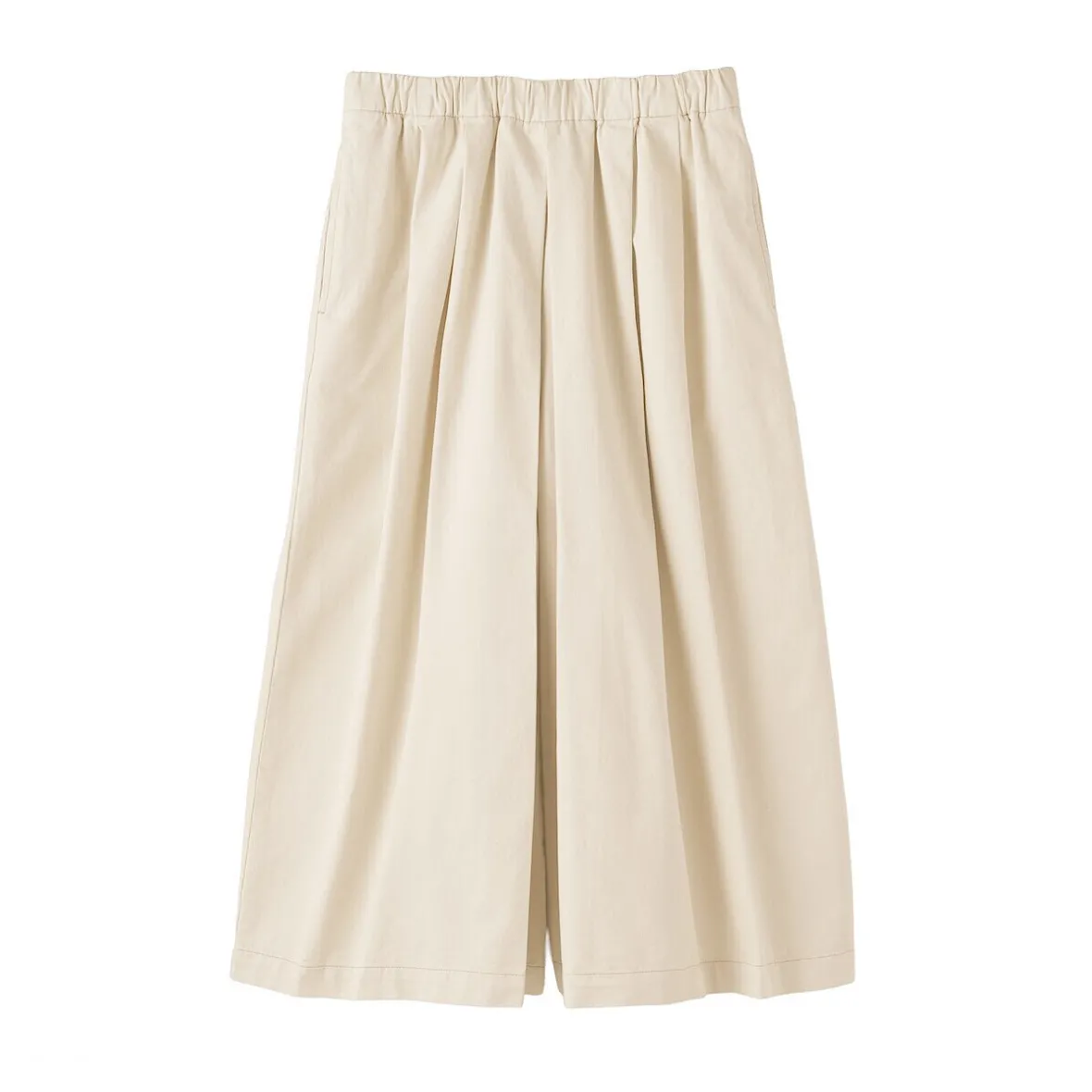 Sale Muji Culottes ligeros de sagra y mezcla de kapok para mujer