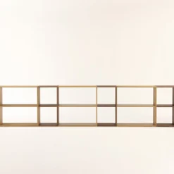 Best Muji Estantería adicional ancha de roble con 3 estantes
