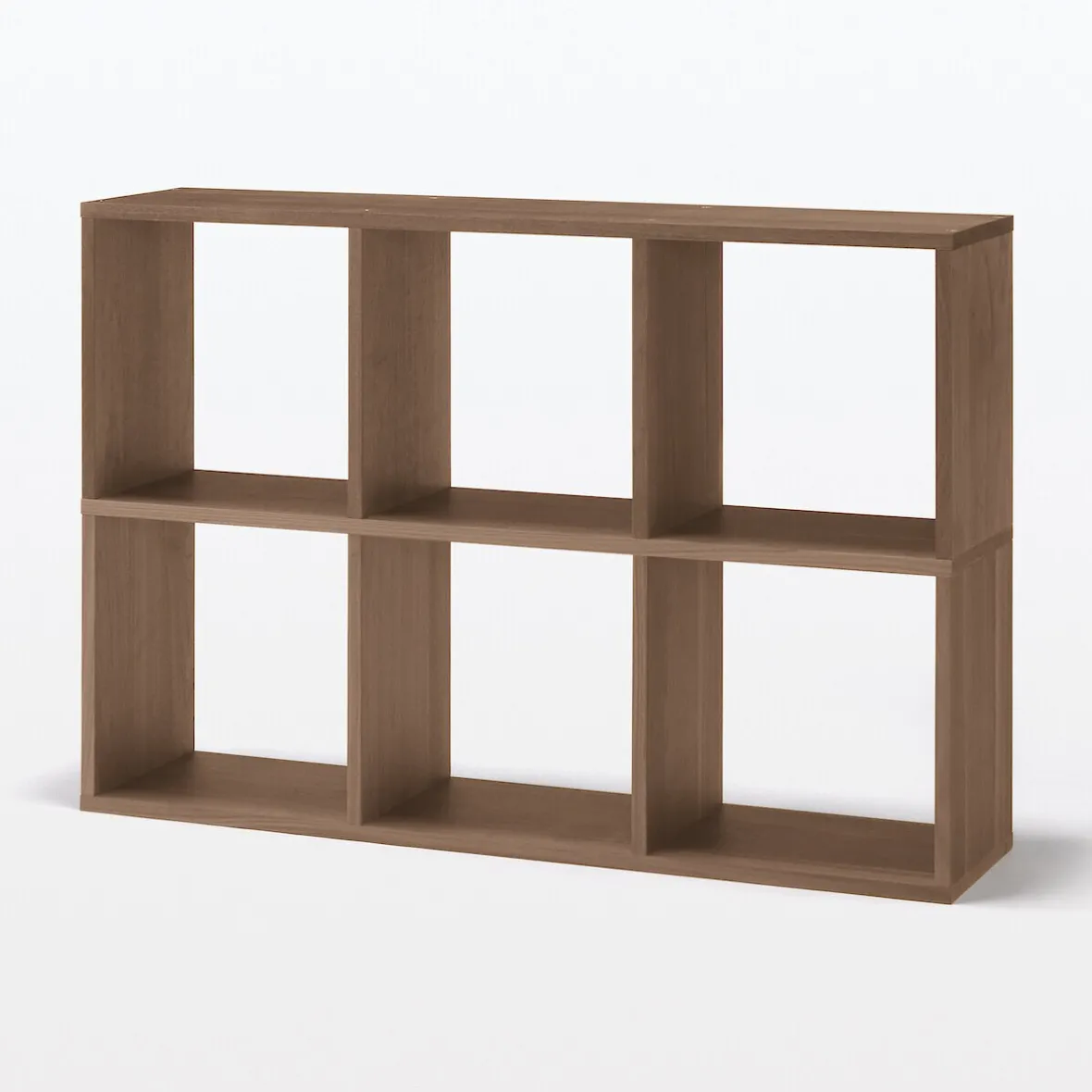 Best Muji Estantería adicional estrecha de nogal con 3 estantes