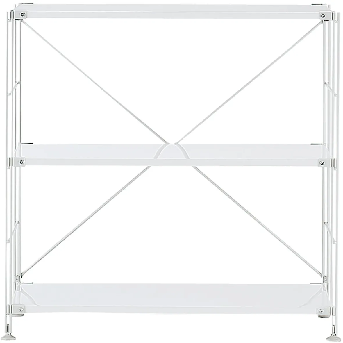 Online Muji Estantería de acero gris claro - Ancha, pequeña