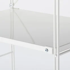 Hot Muji Estantería de acero gris claro - Ancha, grande