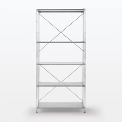 New Muji Estantería de acero inoxidable ‐ Ancha L