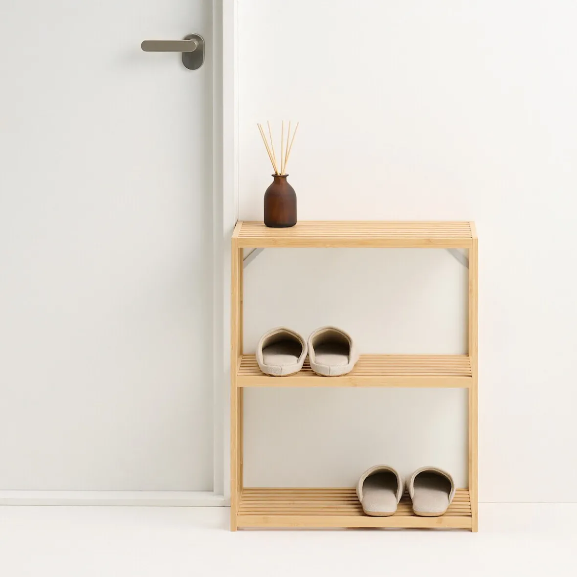Clearance Muji Estantería de bambú de 3 niveles