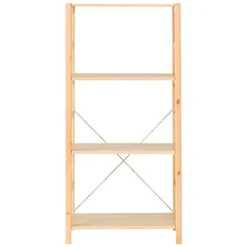 Hot Muji Estantería de pino An. 58 cm (4 estantes)