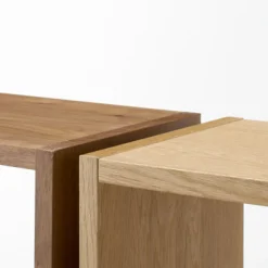 Online Muji Estantería estrecha de nogal con 5 estantes