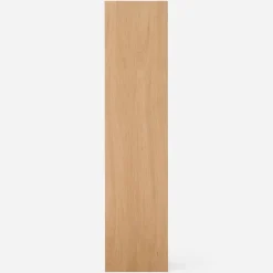 New Muji Estantería estrecha de roble con 3 estantes
