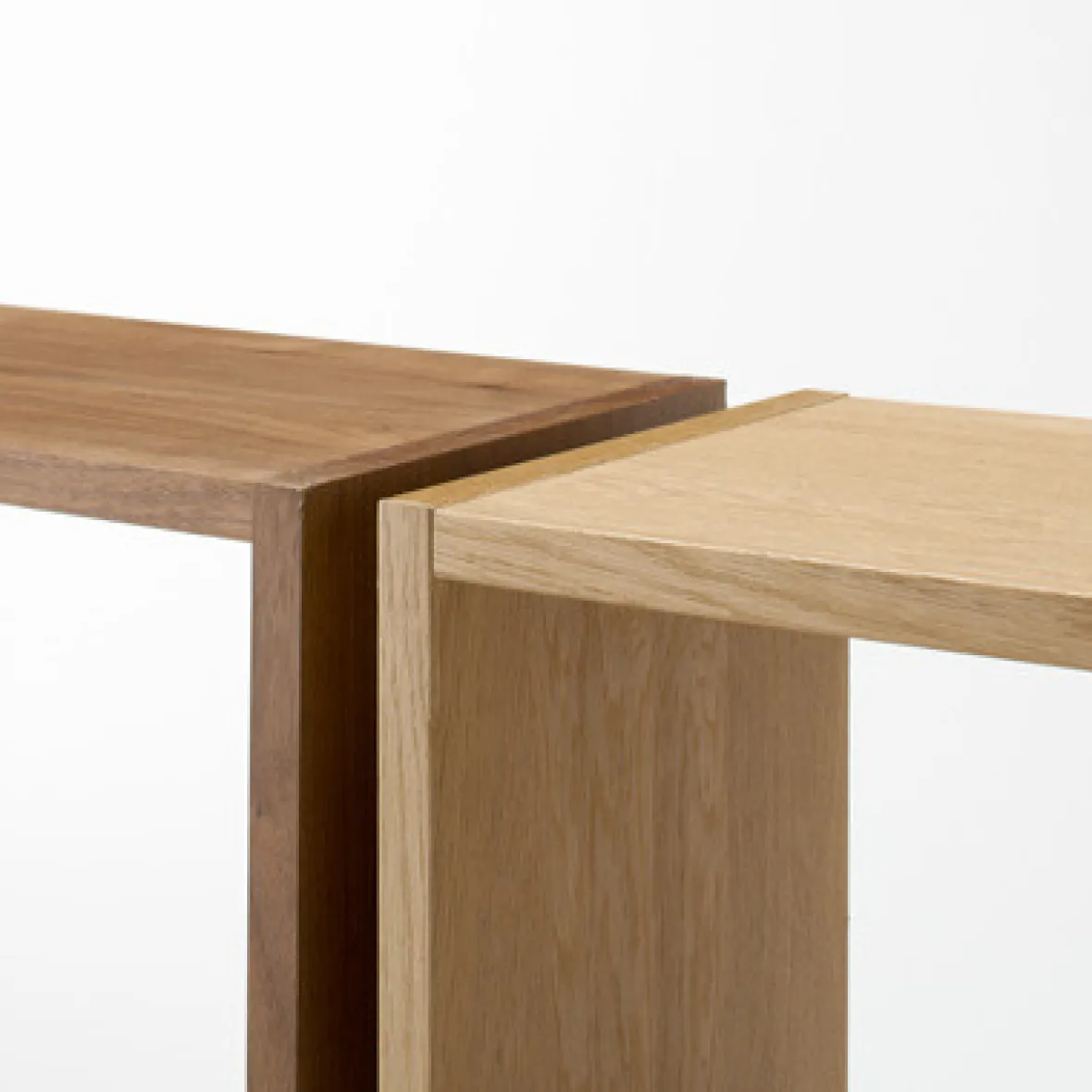New Muji Estantería estrecha de roble con 3 estantes