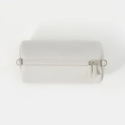 Muji Estuche Combinations Case de PU ‐ Cilíndrica, Gris