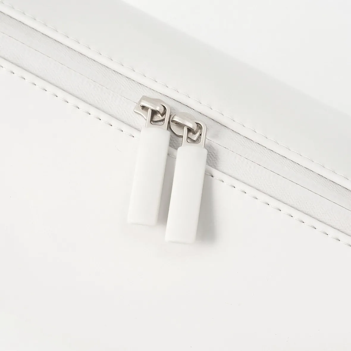 Muji Estuche Combinations Case de PU ‐ Cilíndrica, Gris