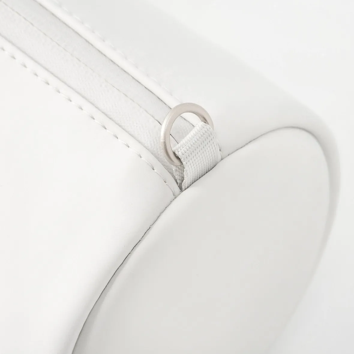 Muji Estuche Combinations Case de PU ‐ Cilíndrica, Gris