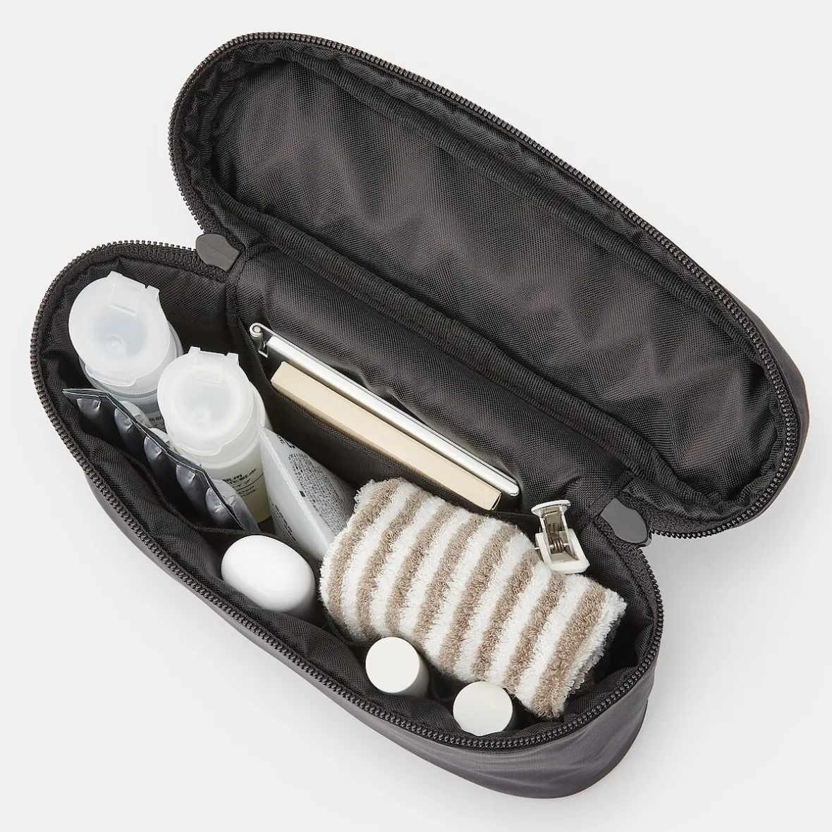 Hot Muji Estuche estrecho de nailon con asa