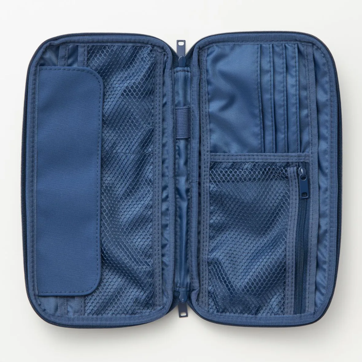 Online Muji Estuche fino para pasaporte Negro