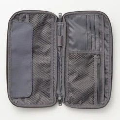 Online Muji Estuche fino para pasaporte Negro
