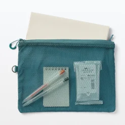 Sale Muji Estuche pequeño con doble cremallera L