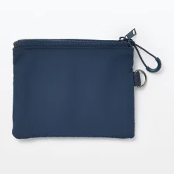 Clearance Muji Estuche pequeño con doble cremallera S Gris