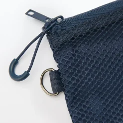 Clearance Muji Estuche pequeño con doble cremallera S Gris