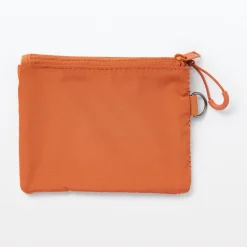 Clearance Muji Estuche pequeño con doble cremallera S Gris