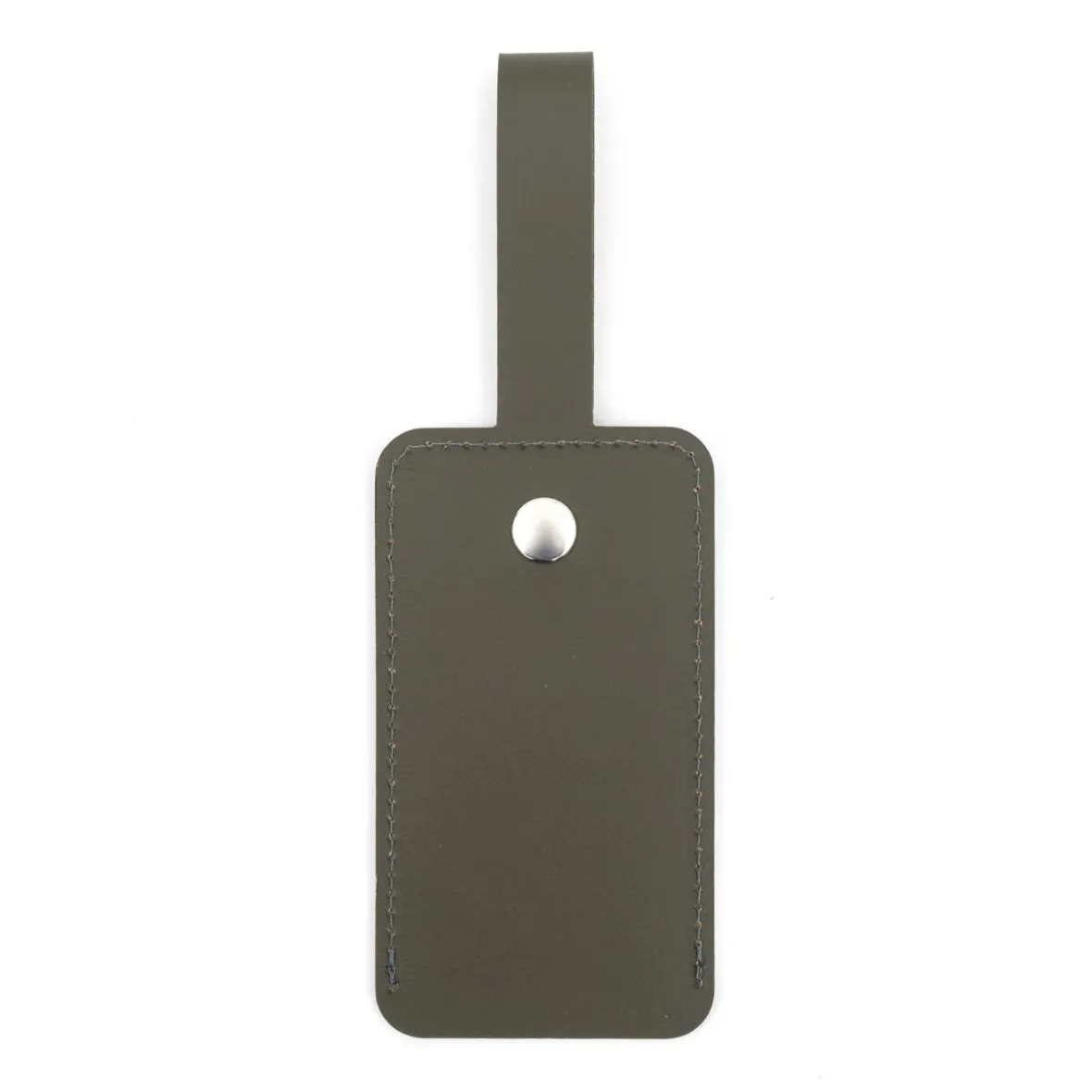 Sale Muji Etiqueta de equipaje de cuero reciclado - Caqui