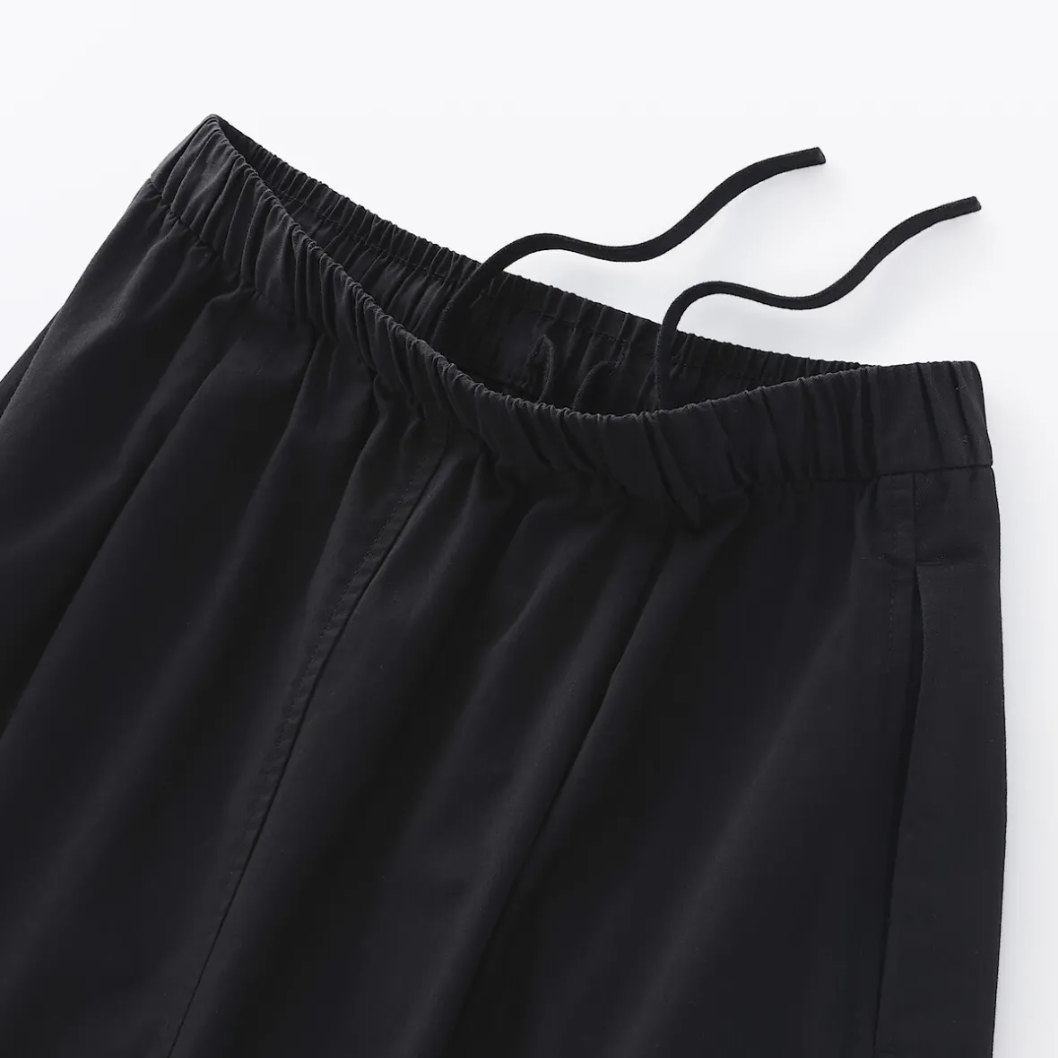 Sale Muji Falda cómoda de corte midi y algodón lavado para mujer