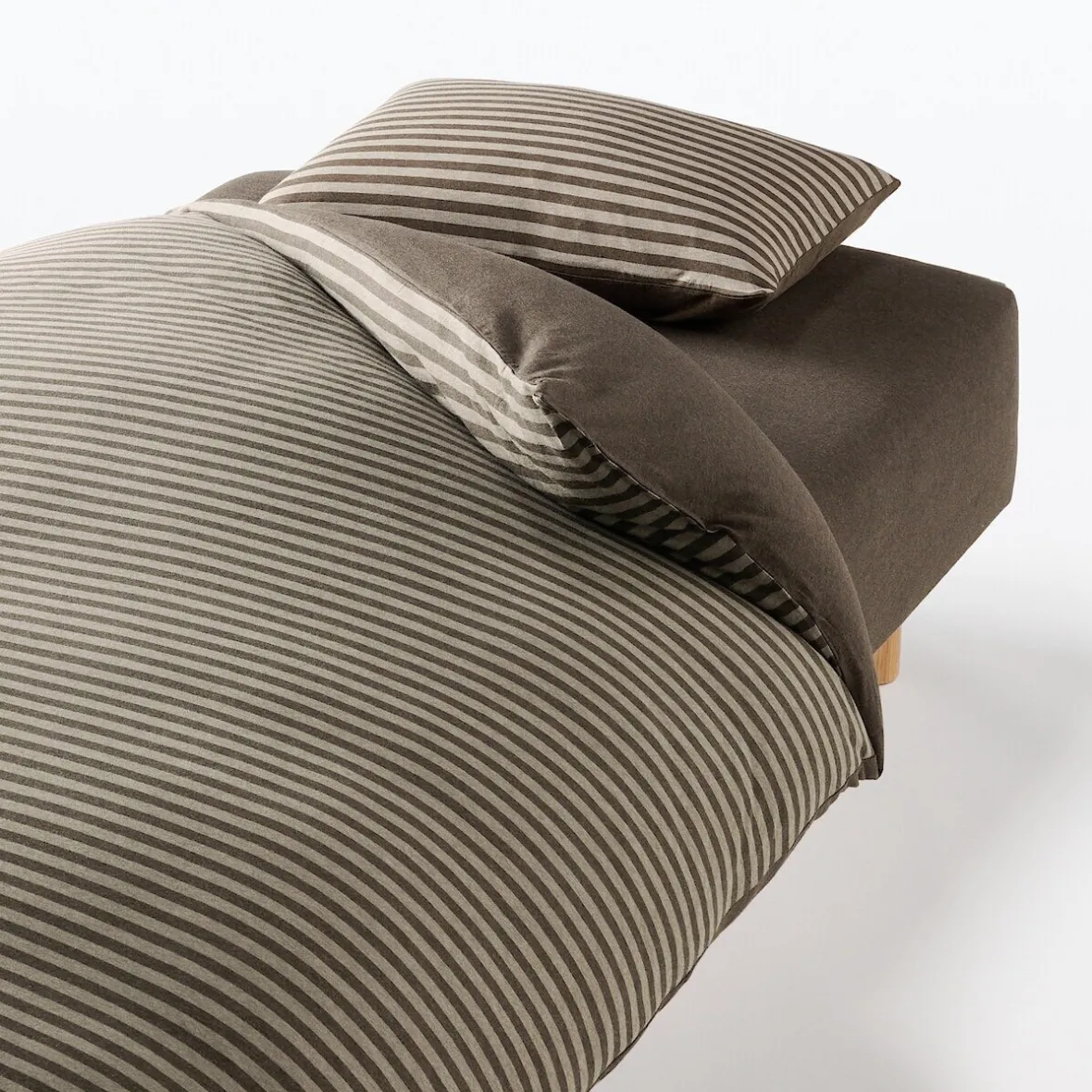 Sale Muji Funda de almohada de algodón jersey