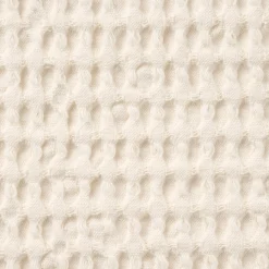 New Muji Funda de cojín de tejido waffle de algodón orgánico lavado