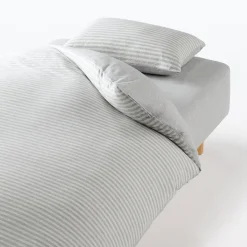 Clearance Muji Funda de edredón de algodón jersey ‐ Doble grande