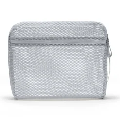 Muji Funda de malla de poliéster - Grande, Gris