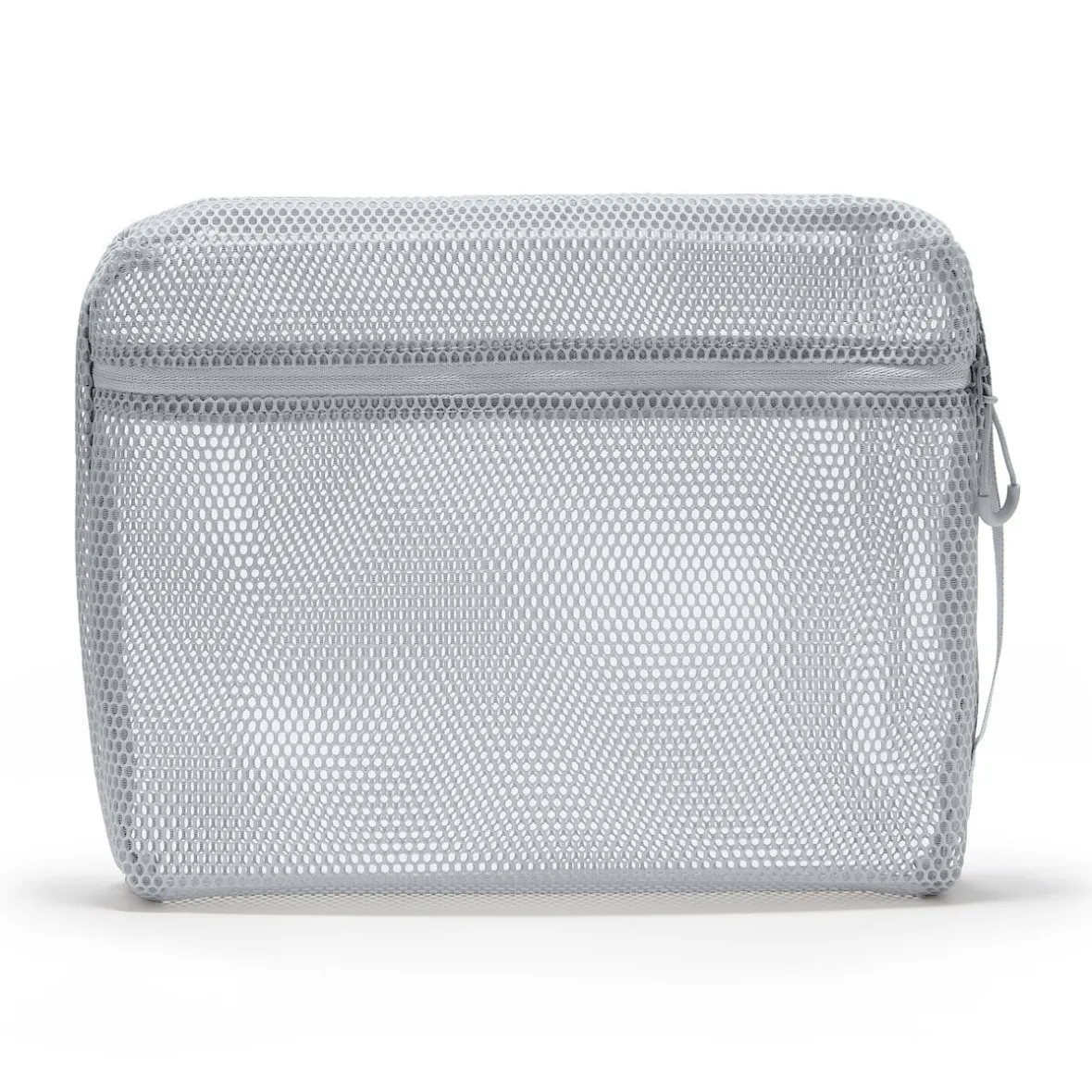 Muji Funda de malla de poliéster - Grande, Gris