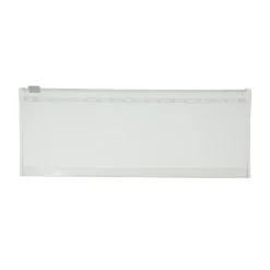 New Muji Funda de plástico con zip L