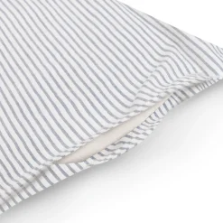 Outlet Muji Funda nórdica de algodón con acabado lavado ‐ Doble grande, Rayé
