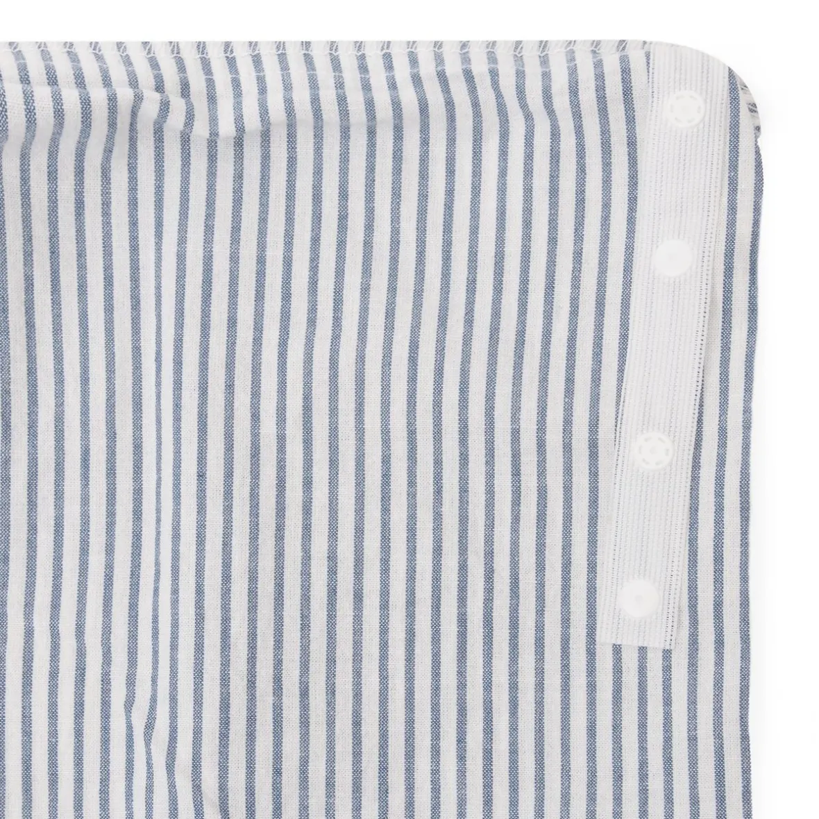 Outlet Muji Funda nórdica de algodón con acabado lavado ‐ Doble grande, Rayé
