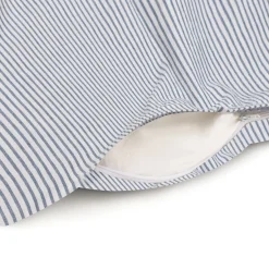 Outlet Muji Funda nórdica de algodón con acabado lavado ‐ Doble grande, Rayé
