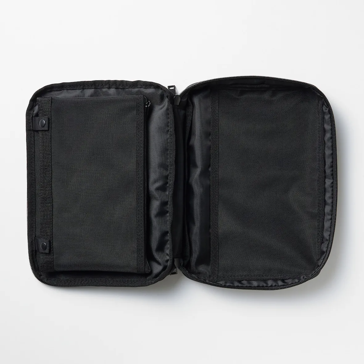 Muji Funda para agenda de poliéster con estuche para bolígrafos A5