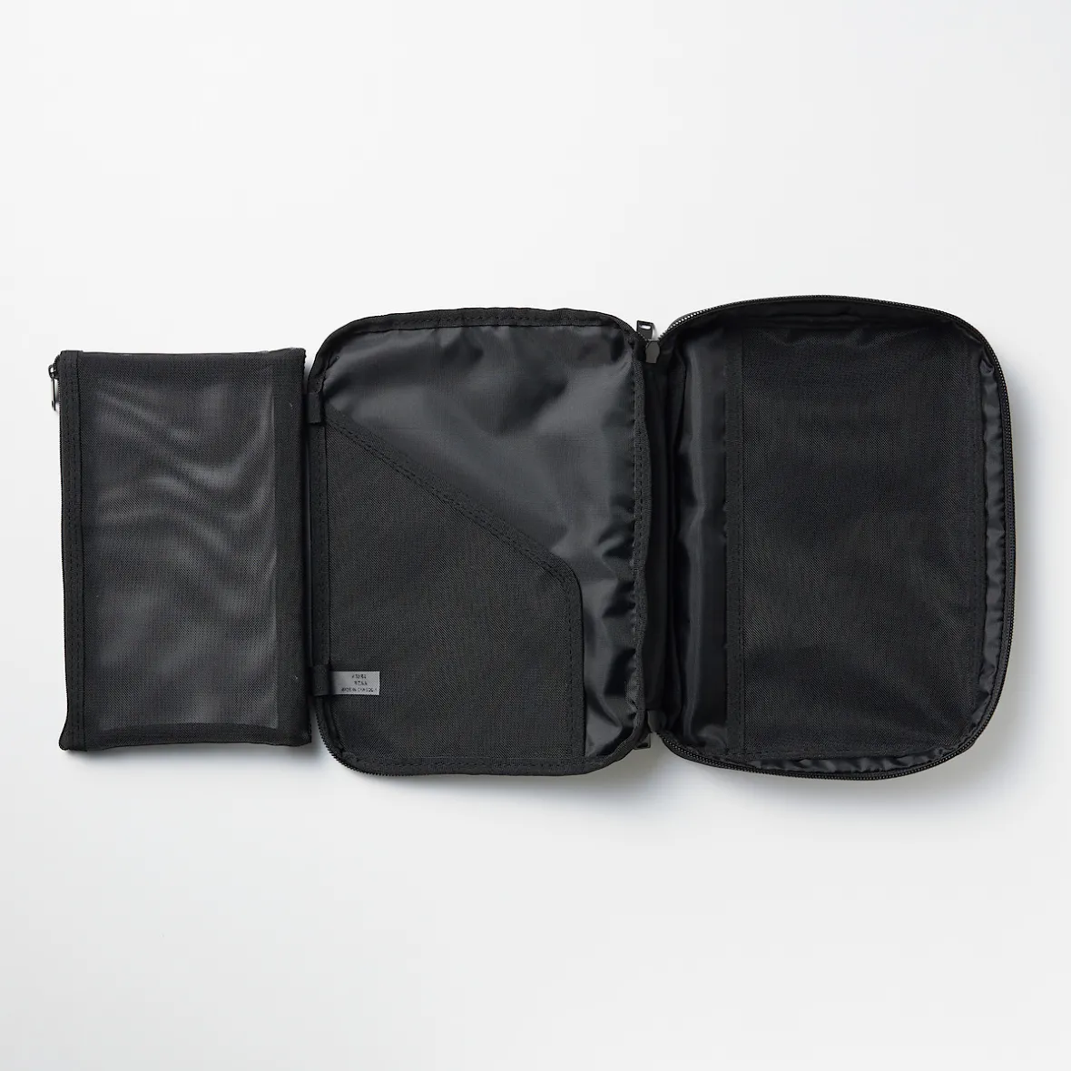 Muji Funda para agenda de poliéster con estuche para bolígrafos A5