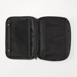 Muji Funda para agenda de poliéster con estuche para bolígrafos A5