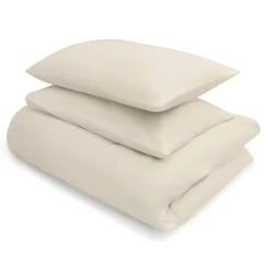 Clearance Muji Fundas de almohada de algodón lavado ‐ Conjunto de 2