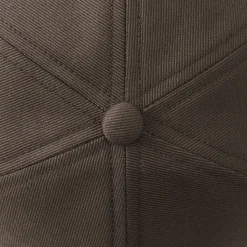 Muji Gorra de sarga de algodón