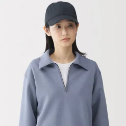 Muji Gorra de sarga de algodón