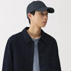 Muji Gorra de sarga de algodón