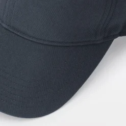 Muji Gorra de sarga de algodón