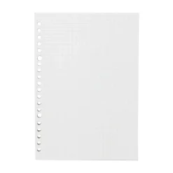 Muji Hojas cuadriculadas de recambio A5 ‐ 6 mm