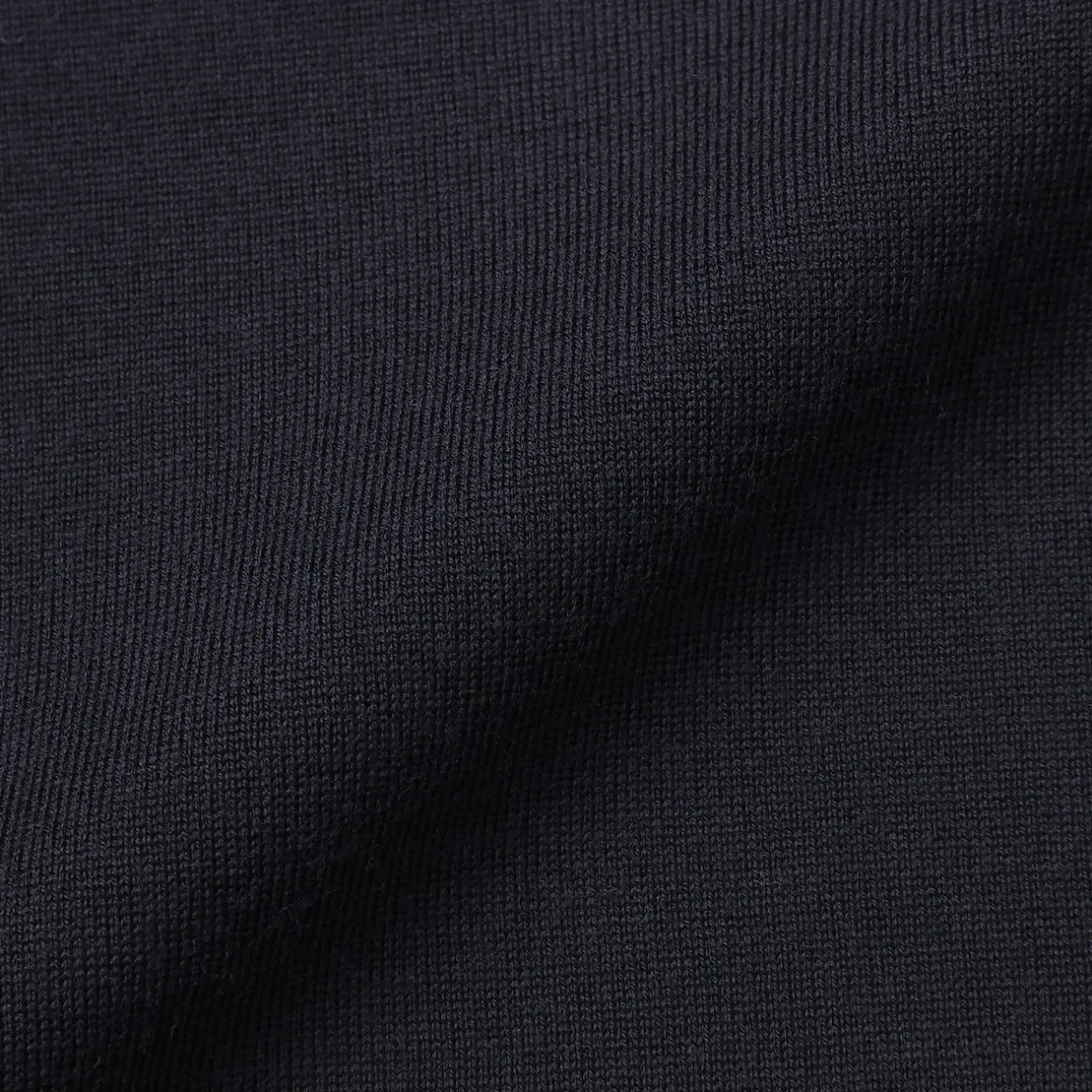 Sale Muji Jersey de lana de punto fino con cuello redondo para hombre