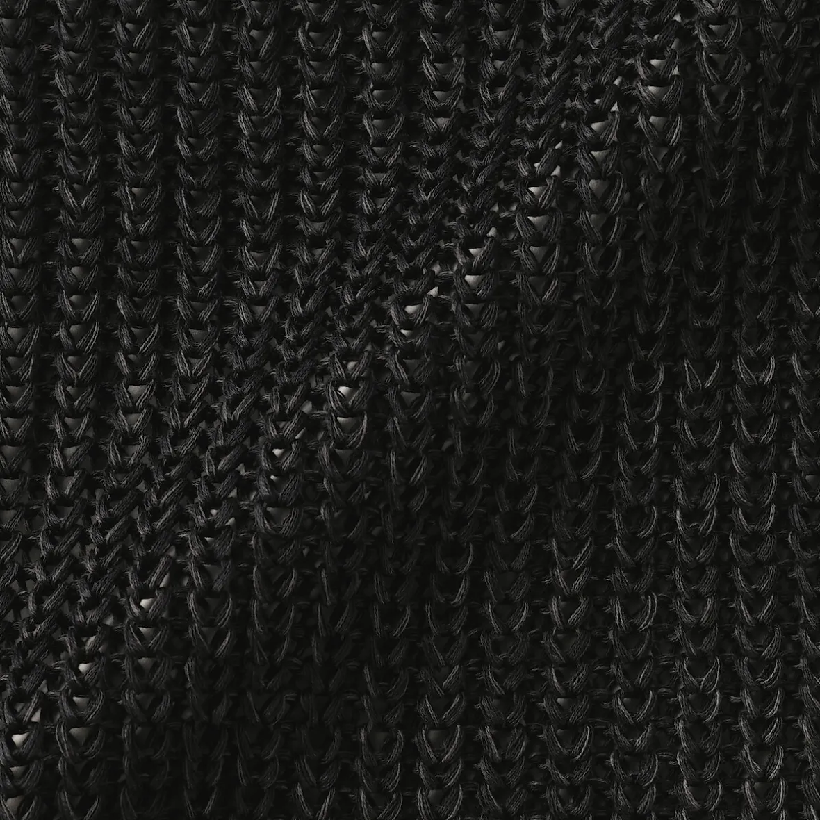 Discount Muji Jersey de punto grueso de algodón orgánico con trenzado para hombre