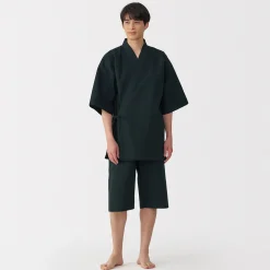 New Muji Jinbei de algodón orgánico Shijira