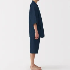 Muji Jinbei waffle unisex de mezcla de lyocell