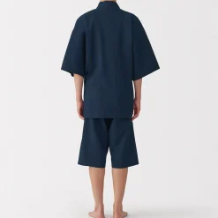 Muji Jinbei waffle unisex de mezcla de lyocell